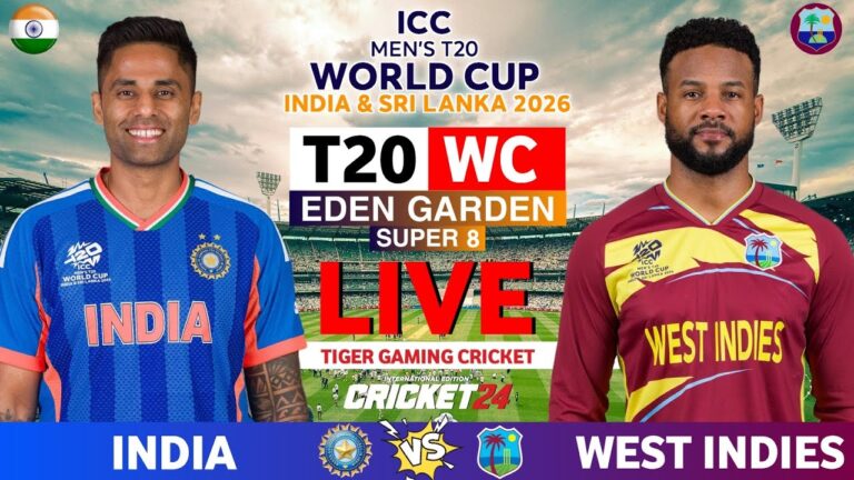 följ indien vs västindien t20 vm 2026 live – senaste uppdateringar, resultat och höjdpunkter från matchen i realtid.